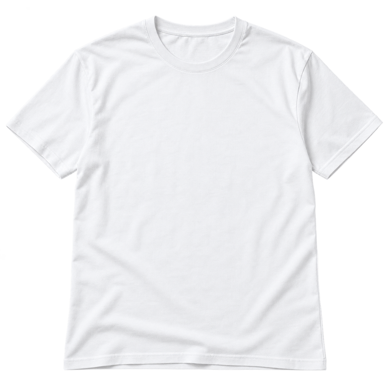 Royal blue T-shirts front mockup